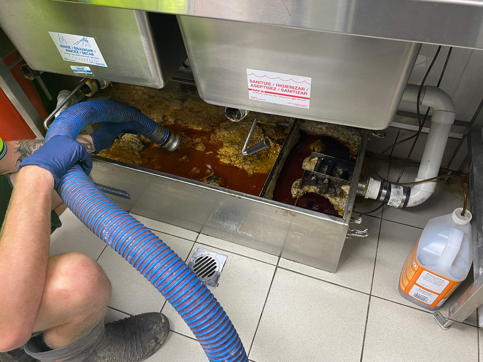 Grease Trap Cleaning in San Benito